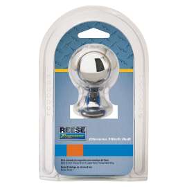 REESE TOWPOWER 7402536 Hitch Ball, 2 in Dia Ball, 3/4 in Dia Shank, 3500 lb Gross Towing, Steel