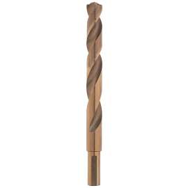 Milwaukee RED HELIX 48-89-2326 Drill Bit, 29/64 in Dia, 5.12 in OAL, 3/8 in Dia Shank, 3-Flat, Reduced Shank