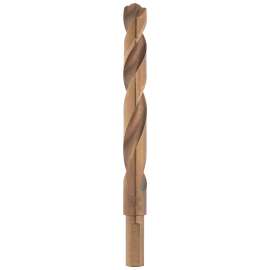 Milwaukee RED HELIX 48-89-2327 Drill Bit, 15/32 in Dia, 5.12 in OAL, 3/8 in Dia Shank, 3-Flat, Reduced Shank