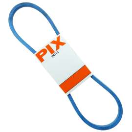 PIX A69K Fractional Horsepower V-Belt, 1/2 in W, 9/32 in Thick, Blue