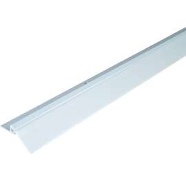 Climaloc CF11535 Door Sweep, 36 in L, Aluminum Flange, Vinyl Insert