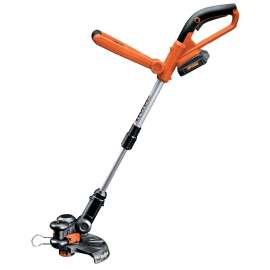 WORX WG162/155 Cordless String Trimmer and Edger, 20 V, 0.065 in Dia Line