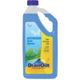 Drain OUT DOB0632N Drain Opener, Liquid, Blue, Citrus, 32 oz Bottle