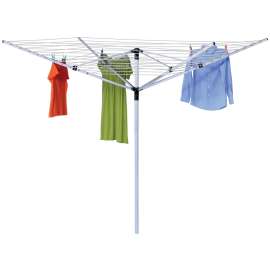 Honey-Can-Do DRY-05262 Umbrella Clothes Dryer, Steel, 57 in L