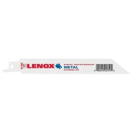 Lenox 22751OSB618R Reciprocating Saw Blade, 3/4 in W, 6 in L, 18 TPI