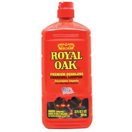 ROYAL OAK 200-294-065 Charcoal Lighter Fluid, Liquid, 32 oz