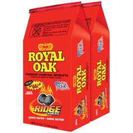 ROYAL OAK 192-294-116 Charcoal Briquettes, 12.9 lb Bag