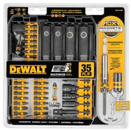 DeWALT FlexTorq, IMPACT READY DWA2T35IRC Screw Driving Set, 35-Piece
