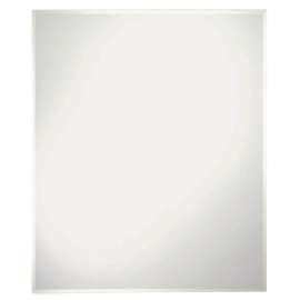 RENIN 201240 Somerset Frameless Mirror, 36 in L, 30 in W, Rectangular, Clear Frame