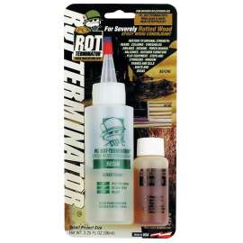 PROTECTIVE COATING 350614 Wood Hardener, Liquid, Amber/Colorless, 3.25 oz Bottle