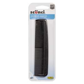 Lil' DRUG STORE 7-92554-11200-0 Pocket Hair Comb, Plastic Bristle, Black Bristle