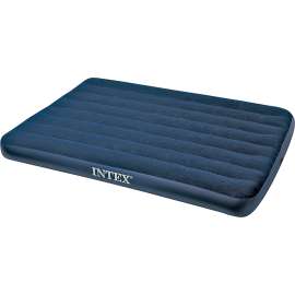 INTEX 68758 Downy Airbed Mattress, Vinyl, Blue