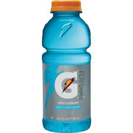Gatorade 32486 Thirst Quencher Sports Drink, Liquid, Glacier Freeze Flavor, 20 oz Bottle