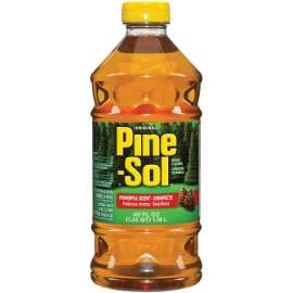 Pine-Sol Original 97325 All-Purpose Cleaner, 40 oz Bottle, Liquid, Pine, Amber