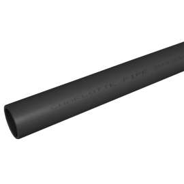 JM Eagle Schedule Series 28134 Pipe, 2 in, 20 ft L, Solvent Weld, SCH 80 Schedule, PVC, Dark Gray