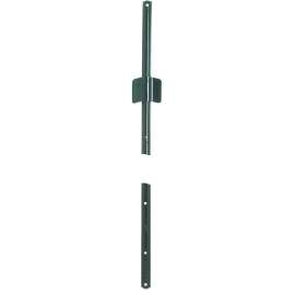 Jackson Wire 14026045 U-Post, 5 ft H, Steel, Green, Plain