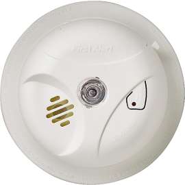 FIRST ALERT SA304CN3 Smoke Alarm with Escape Light, 9 V, Ionization Sensor, 85 dB, Alarm: Audible, White