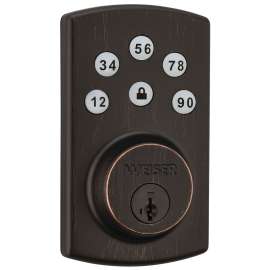 Weiser GED1460 X 11P Electronic Lock, 3 Grade, Venetian Bronze