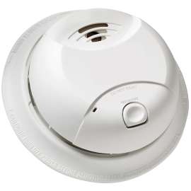 FIRST ALERT 0827B Smoke Alarm, 3 V, Ionization Sensor, 85 dB, White