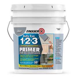 ZINSSER 285090 Primer, Gray, 5 gal