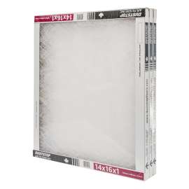 Duststop 11-14163 Furnace Air Filter, 16 in L, 14 in W