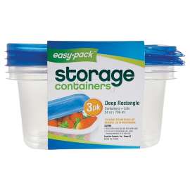 Easy Pack 8065 Storage Container, 24 oz Capacity, Plastic