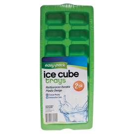 Easy Pack 8072 Ice Cube Tray, Plastic, Dishwasher Safe: Yes