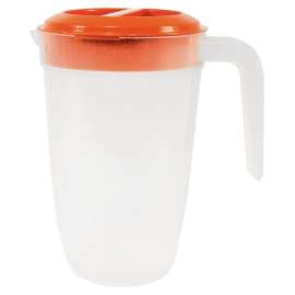 FLP Easy-Pack Series 8011 Juice Pitcher, 2 qt Capacity, Plastic