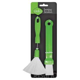 Cook's Kitchen 8251 Basting Brush, Plastic Handle, Green Handle