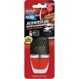 Elite Auto Care 8916 Air Freshener, 0.24 oz, Liquid, Berry Cinnamon