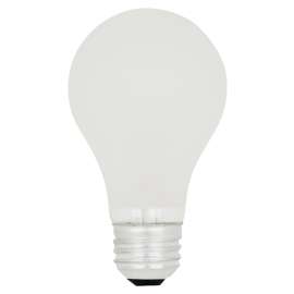 Feit Electric 100A/RS/TF-130 Incandescent Lamp, 100 W, A19 Lamp, Medium E26 Lamp Base, 1100 Lumens