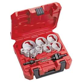 Milwaukee Hole Dozer 49-22-4025 Hole Saw Kit, 13-Piece, Cobalt