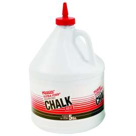 KESON PROCHALK Series 105R Marking Chalk Refill, Red, Permanent