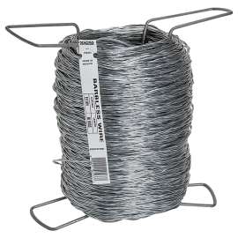 Rangemaster 7227 Barbless Wire, 1320 ft L, 12.5 ga Gauge, Zinc