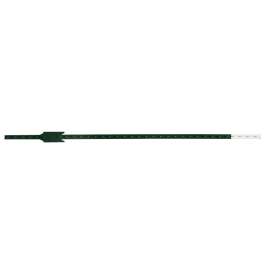 CMC TP125PGN060 T-Post, 6 ft H, Steel, Green/White