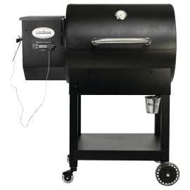 LOUISIANA GRILLS 60700 Wood Pellet Grill, 48000 Btu, 497 sq-in Primary Cooking Surface, Steel Body