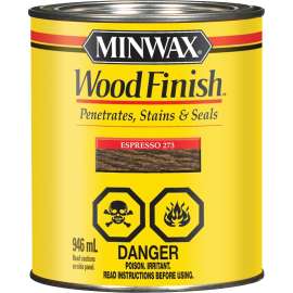 Minwax CM7005044 Wood Stain, Espresso, Liquid, 946 mL, Can