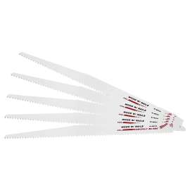 Milwaukee 48-00-5037 Reciprocating Saw Blade, 3/4 in W, 12 in L, 5 TPI, Bi-Metal Cutting Edge