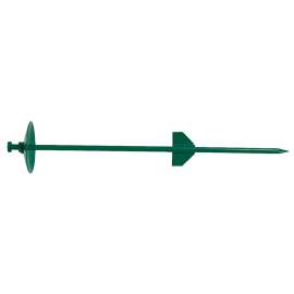 Aspenpet Dome 59999 Tie-Out Stake, 20 in L Belt/Cable, Steel, For: Pets 360 deg of Roaming and No-Tangle Freedom