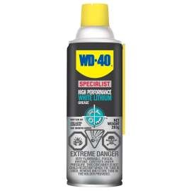 WD-40 Specialist 01180 Lithium Grease, 283 g Aerosol Can, White