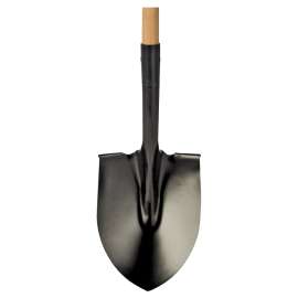 GARANT GDMHR2D Shovel, Steel Blade, Hardwood Handle, D-Grip Handle, 41 in L Handle
