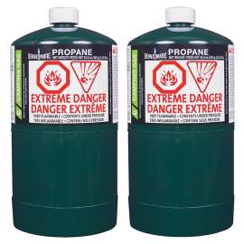 BernzOmatic 332774 Camping Fuel Cylinder, 16.4 oz Cylinder