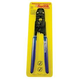 Waterline Surlok Series 1505077 Pinch Clamp Tool, Rubberized Grip Handle, Black/Blue Handle
