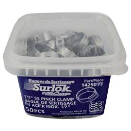 Waterline Surlok 1425077 Pinch Clamp, Stainless Steel