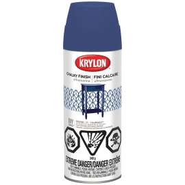 Krylon 441090000 Spray Paint, Ultra Matte, Ultramarine, 12 oz, Aerosol Can