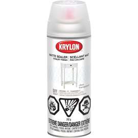 Krylon 4117 Chalky Finish Paint Sealer, Liquid, Clear, 12 oz, Aerosol Can