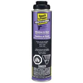 Touch 'n Foam 7565029700 Window and Door Sealant, White, 566 g Aerosol Can