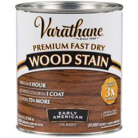VARATHANE 262005 Wood Stain, Early American, Liquid, 1 qt, Can