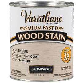 VARATHANE 262011 Wood Stain, Sun Bleached, Liquid, 1 qt, Can