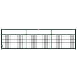 Behlen Country 40132162 Wire-Filled Gate, 192 in W Gate, 50 in H Gate, 6 ga Mesh Wire, 2 x 4 in Mesh, Green